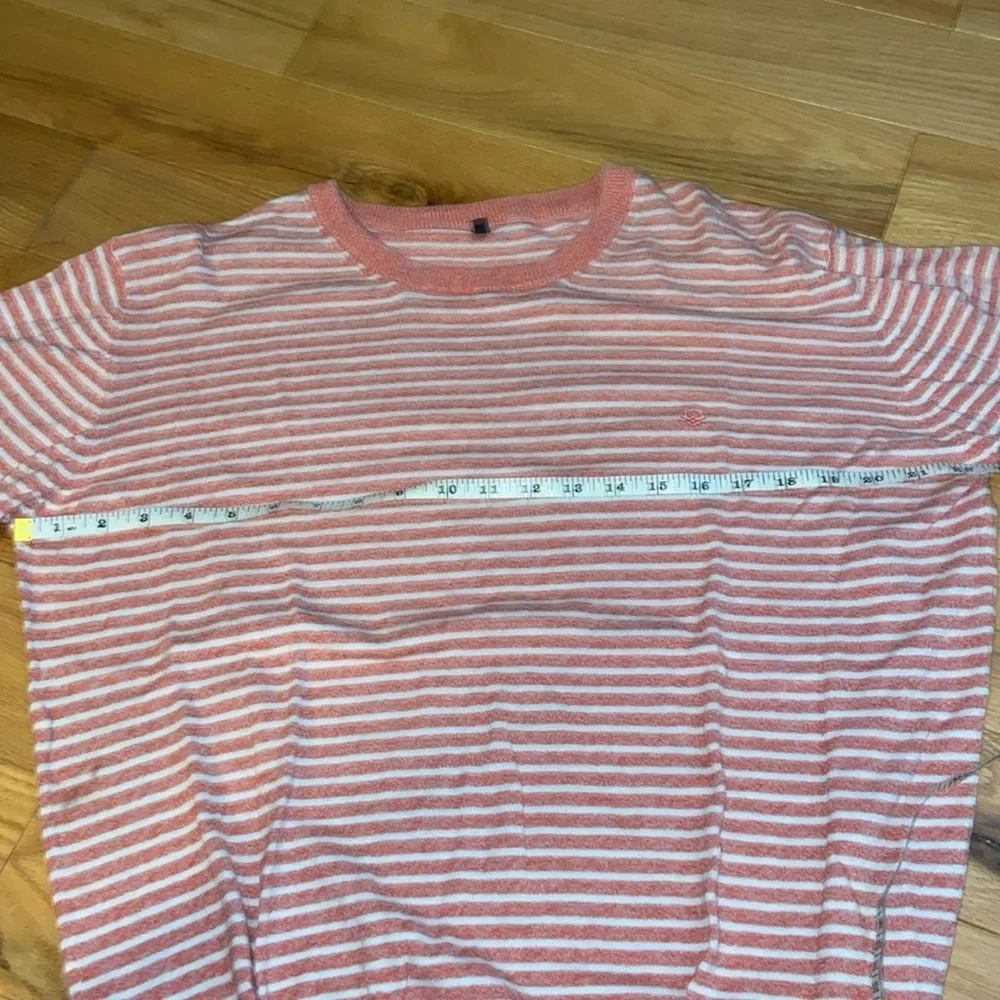 Stile Benetton Cotton Striped Sweater tagged XL-closer to M/L, preloved … - Picture 10 of 10